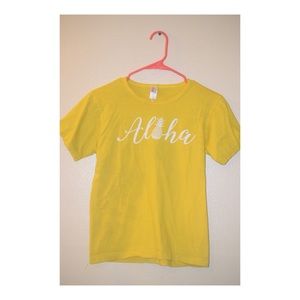 Yellow Hawaiian Aloha Pineapple Shirt